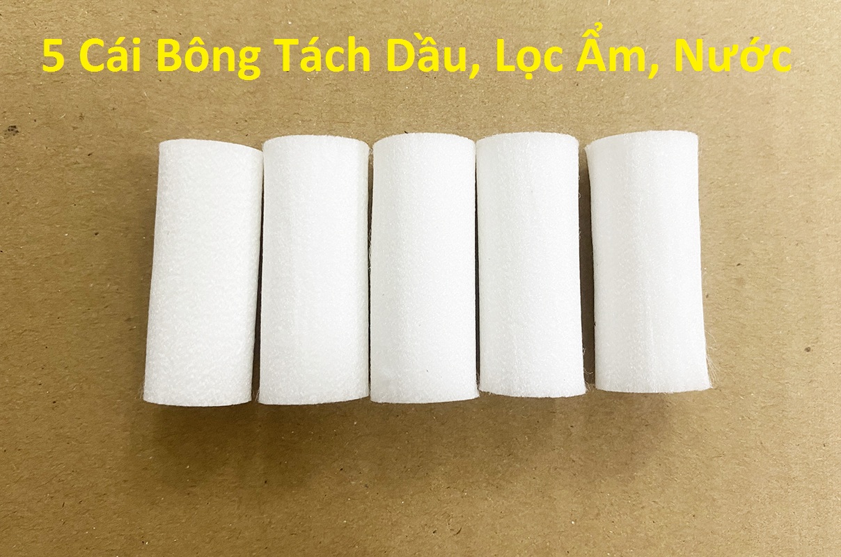 Bông lọc ẩm loại to chuyên dụng đặc biệt dùng tách dầu, nước cho bơm cao áp pkb ( 5 cái như hình)