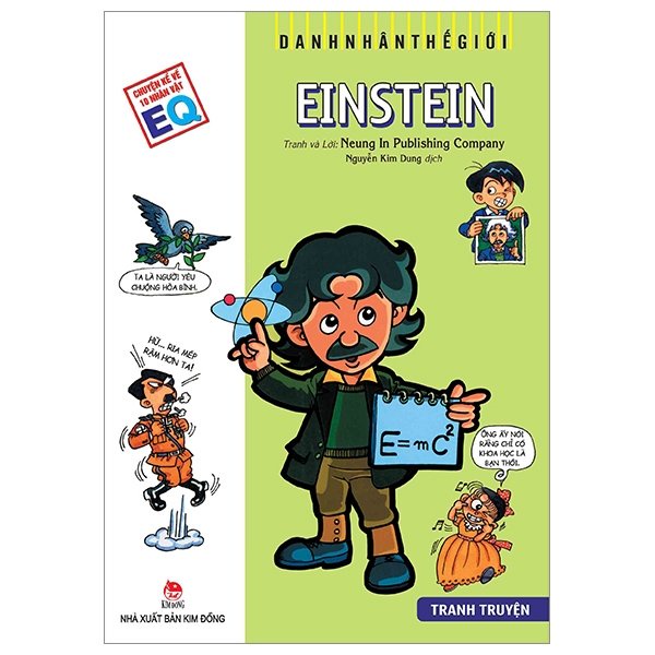 Sách - danh nhân thế giới - einstein - nxb kim đồng