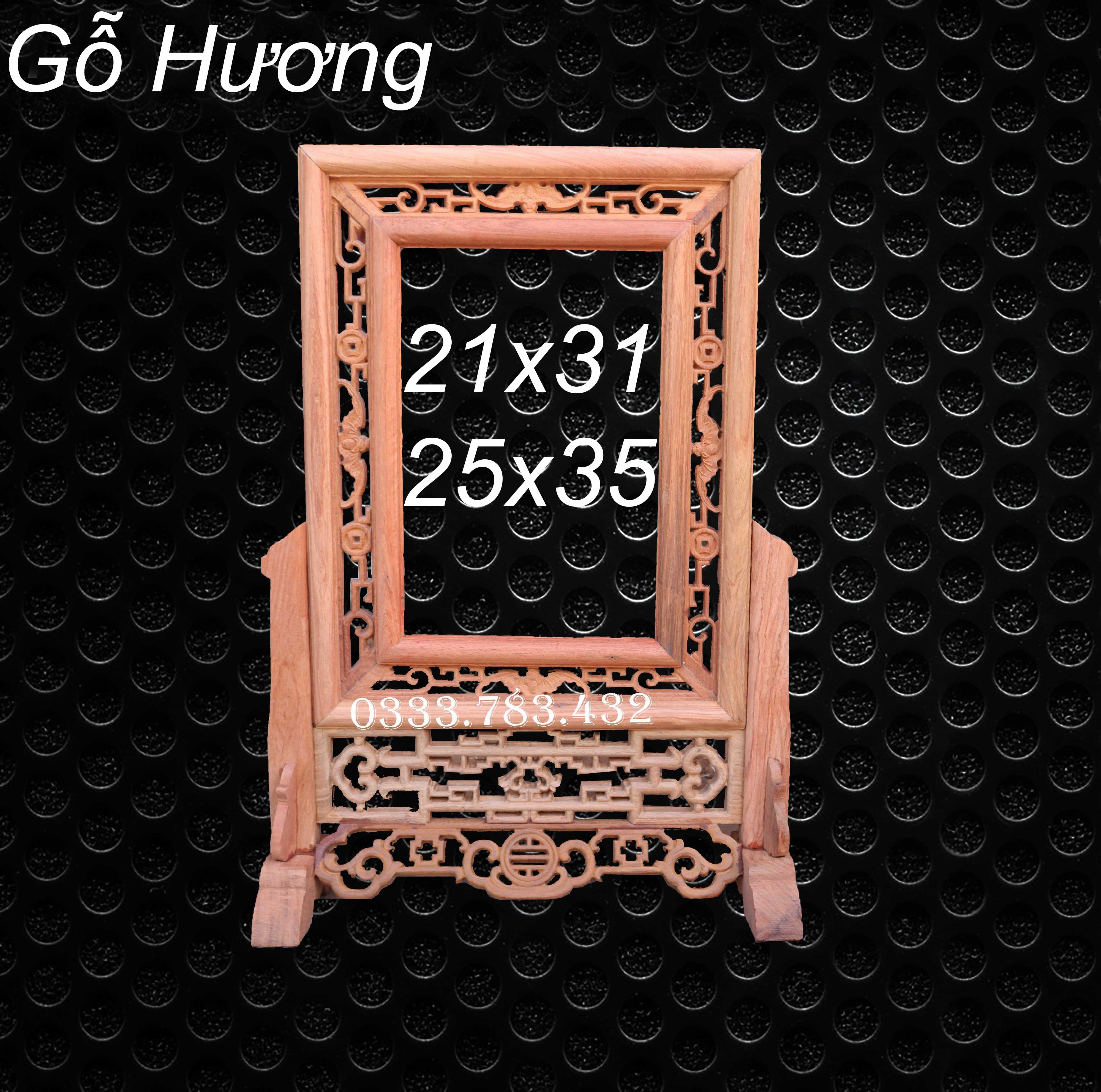 Khung ảnh thờ Kép Dơi-Khung hình thờ chiện bằng gỗ - Đồ thờ cúng