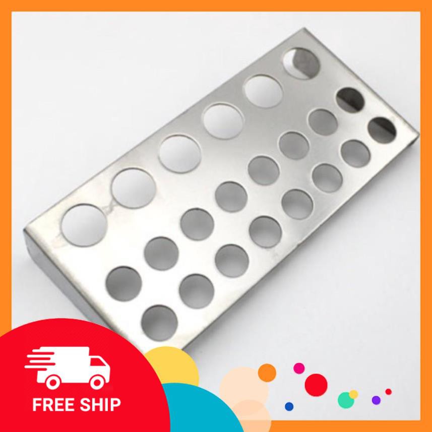 Kệ đựng hũ mực- - hũ mực- chất liệu inox