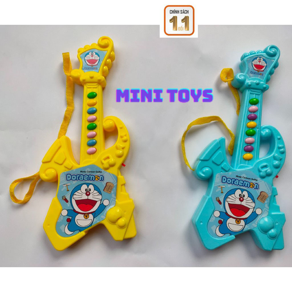 Đồ chơi đàn ghita chạy pin phát nhạc cho bé - giúp bé phát triển âm nhạc