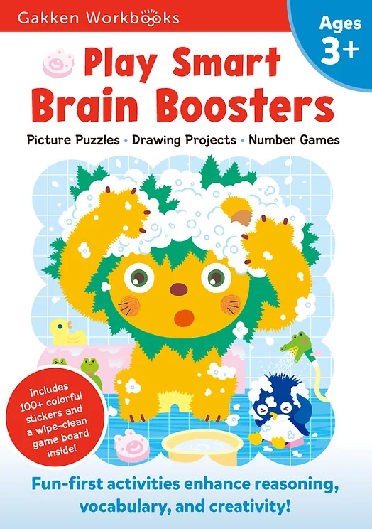 Sách - dtpbooks - play smart brain boosters 3+