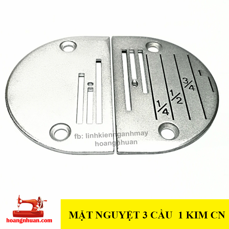 [HCM]Mặt nguyệt máy may 1 kim công nghiệp (có 3 cầu và 4 cầu)