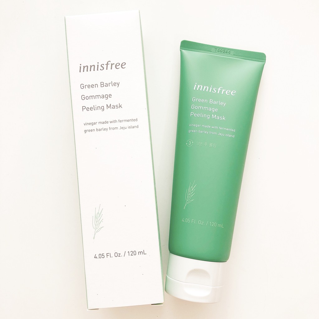 Tẩy da chết Innisfree green barley gommage peeling mask 120ml mặt hàng đang được săn đón chất lượng đảm bảo và cam kết hàng đúng như mô tả