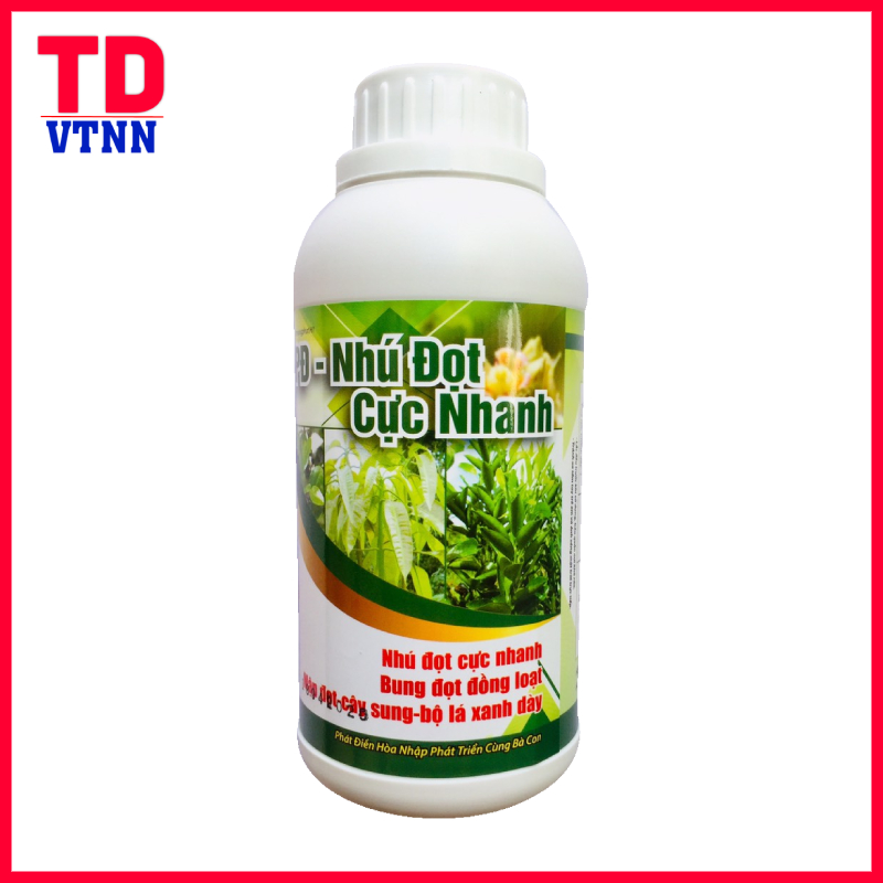 PHÂN BÓN LÁ  SIÊU KÍCH ĐỌT , SUNG CÂY - BUNG ĐỌT CỰC MẠNH 1 chai 500ml