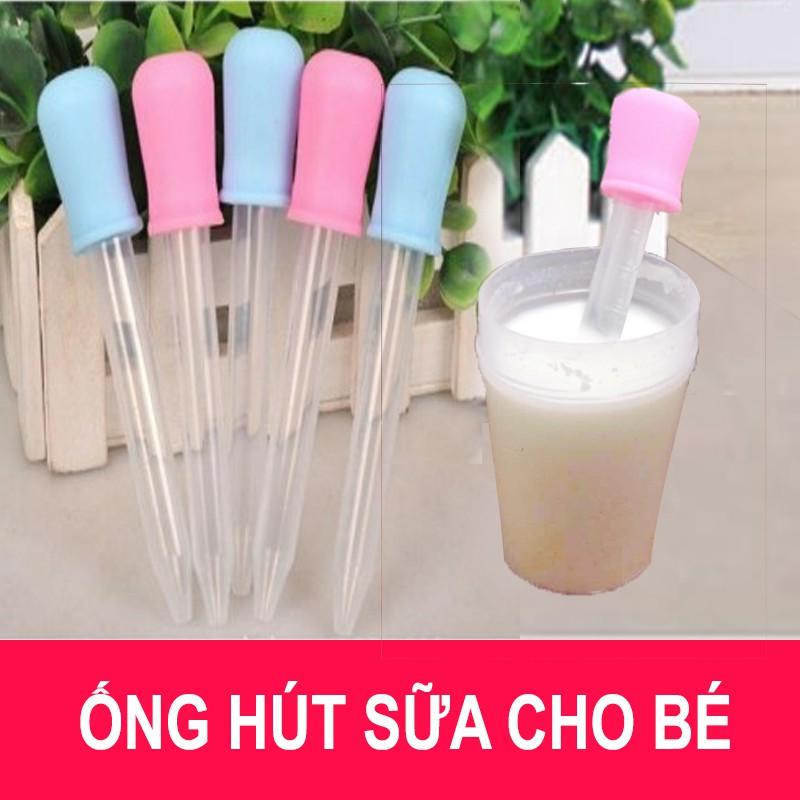 Combo 10 ống bón sữa cho bé không ty bình