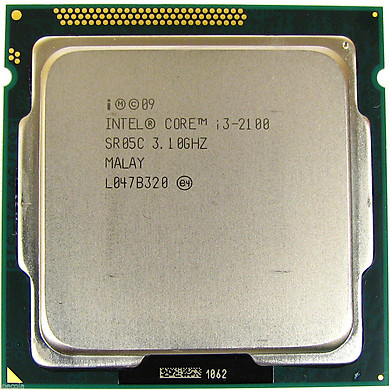 Bộ vi xử lý cpu i3 - 2100 - tặng Fan quạt