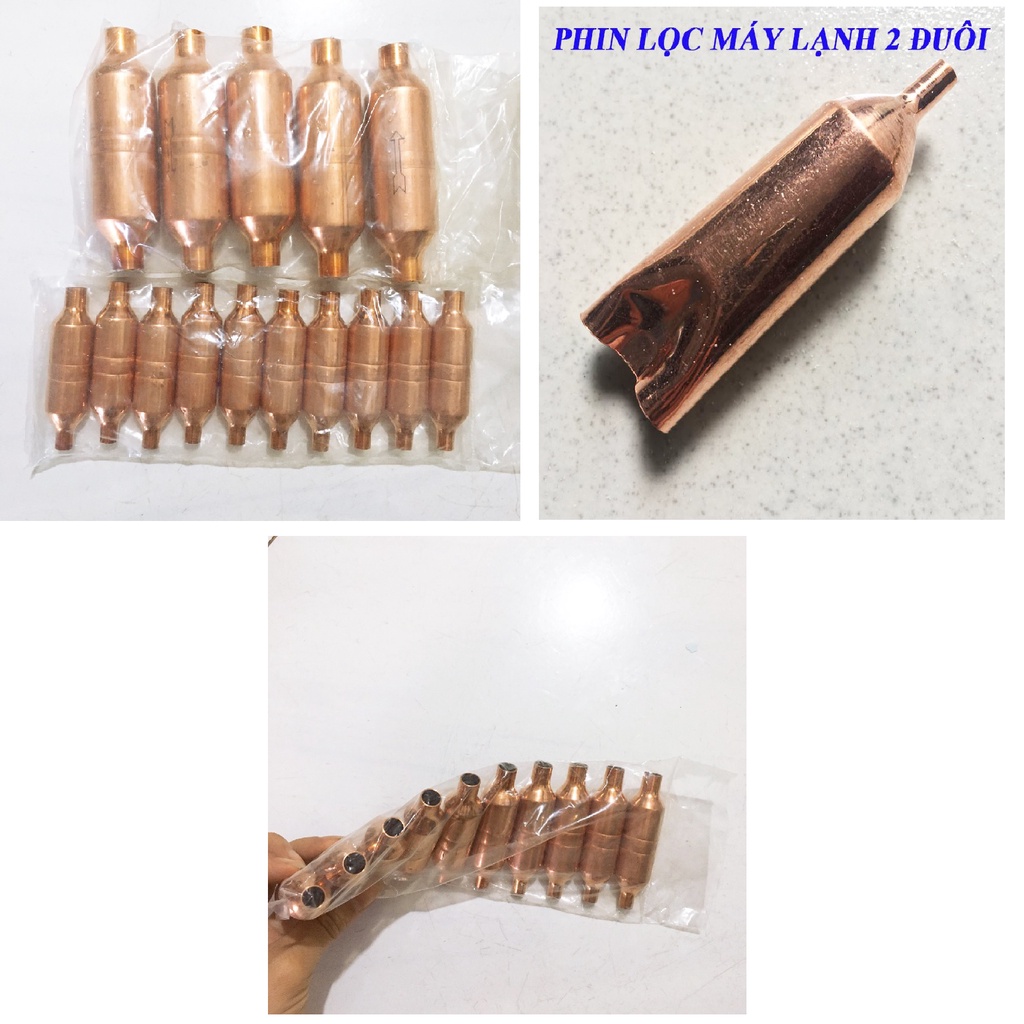 Phin lọc điều hòa máy lạnh Dày Tốt Phin lọc máy lạnh 1 đuôi, 2 đuôi