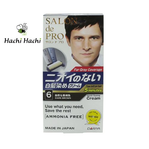 Kem nhuộm tóc bạc không mùi dành cho nam Salon De Pro Mca6 1 - Hachi Hachi Japan Shop