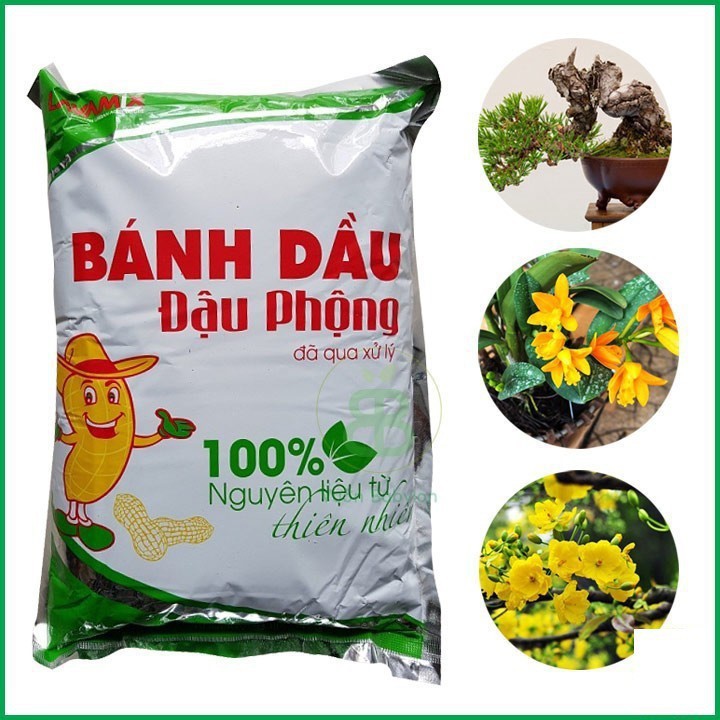 Phân bánh dầu đậu phộng lavamix 1kg