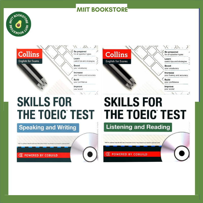 Bộ sách skills for the toeic test 4 kĩ năng