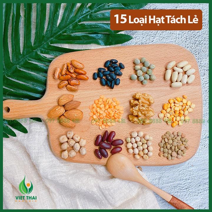 [ HOT SALE ] 15 LOẠI Hạt Hữu Cơ Tách Nhỏ Cho Bé Ăn Dặm - Thực Đơn Cho Bé Ăn Dặm 6 tháng/ 7 tháng/ 8 tháng/ 9 tháng/ 10 tháng/ 1 tuổi