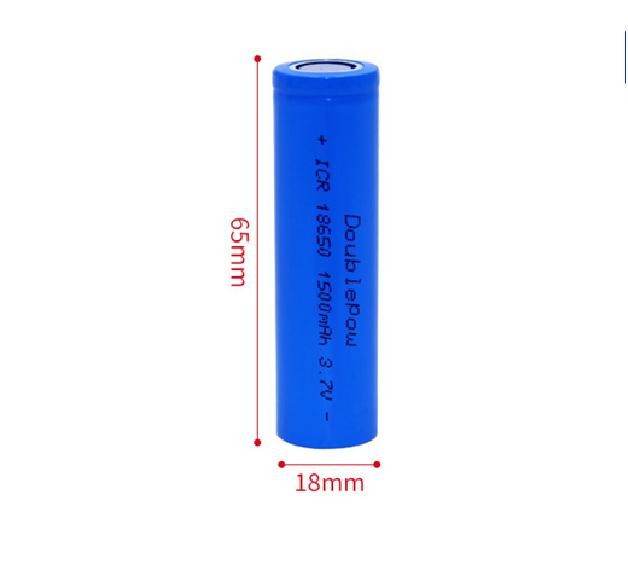 Pin sạc doublepow 18650 3.7v 1500mah