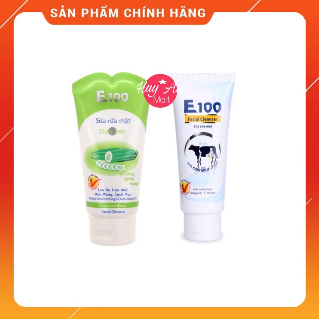Sữa rửa mặt e100 siêu hot sữa rửa mặt e100 giúp da mịn màng hơn, trắng sáng hơn