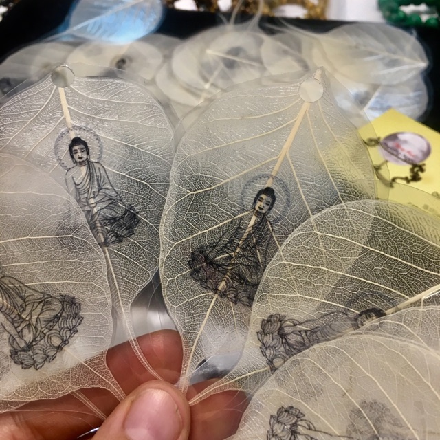 Lá bồ đề Bình An - May Mắn