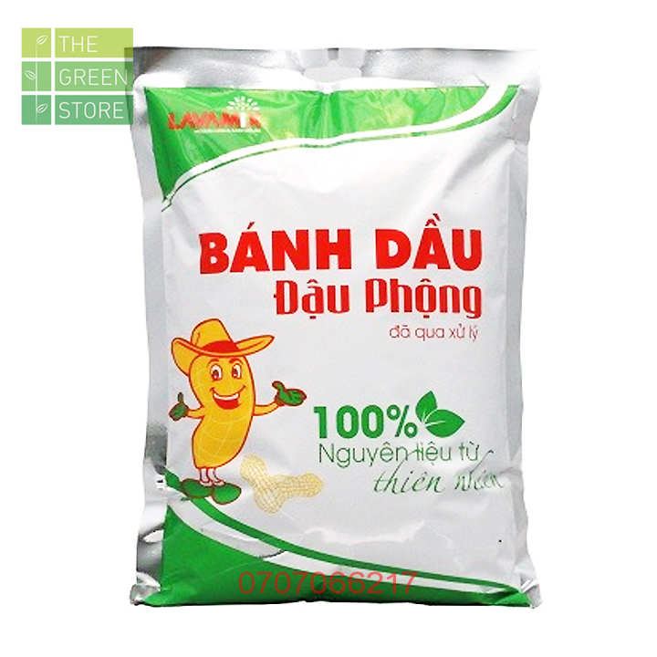 [HCM]1KG phân bánh dầu đậu phộng hữu cơ (đã xử lý) LAVAMIX