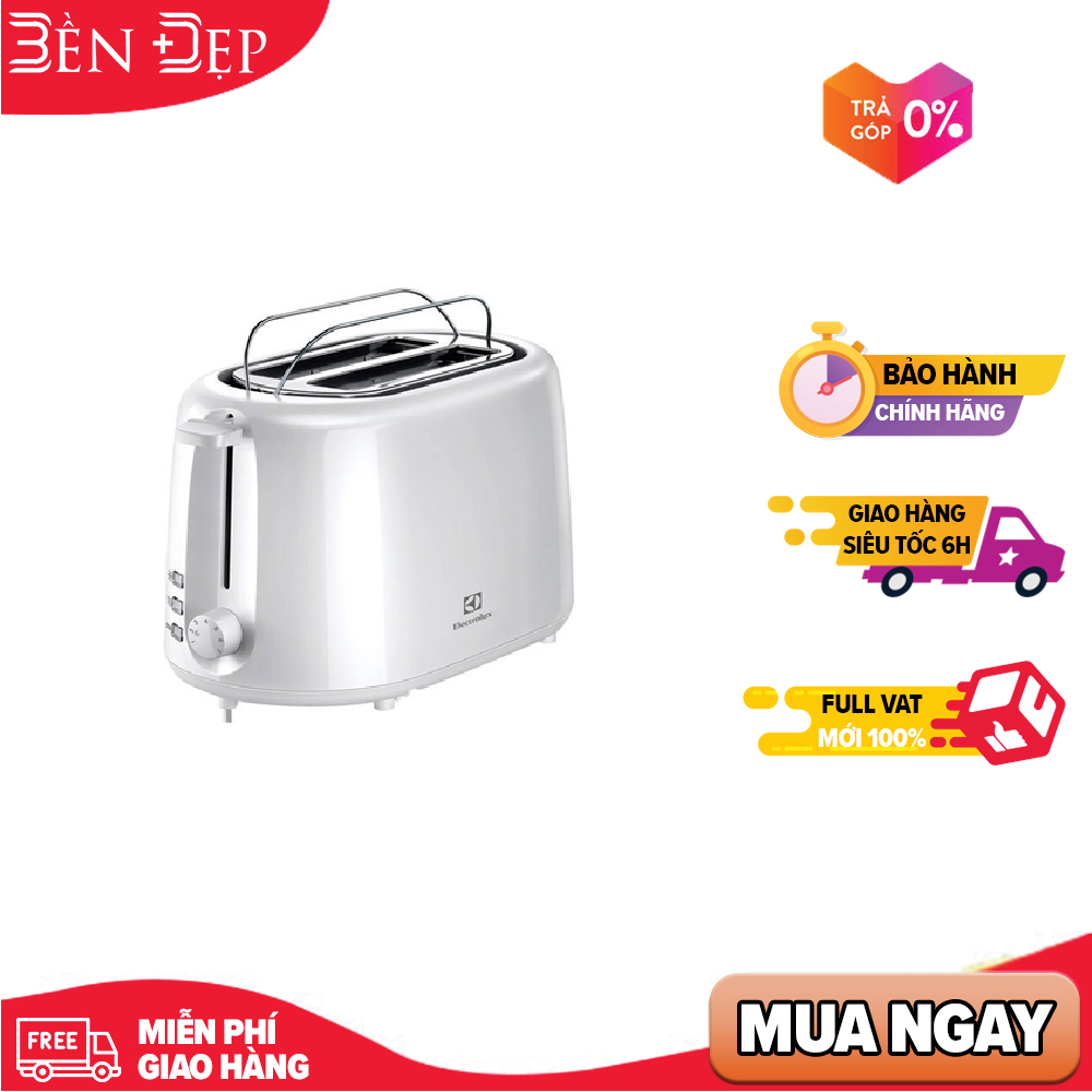 Máy nướng bánh mỳ ELECTROLUX ETS1303W (Giá áp dụng giao tại HN, HCM& các tỉnh liên hệ shop)