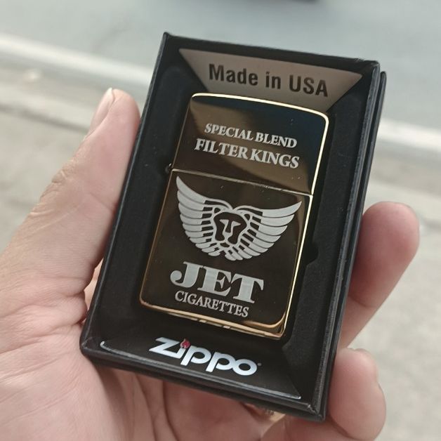 Zippo Jet - Zippo Jet Flame Lighter - Zippo Usa - Zippo Chính Hãng - Zippo Xịn Khắc Laser Logo Jet