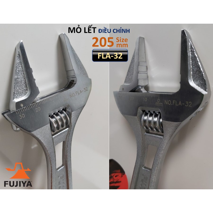 Mỏ lết Fujiya FLA-32-F Bên Em Đổi Sang Shop Mới >>> Fujiya - Kìm Nhật Chính Hãng