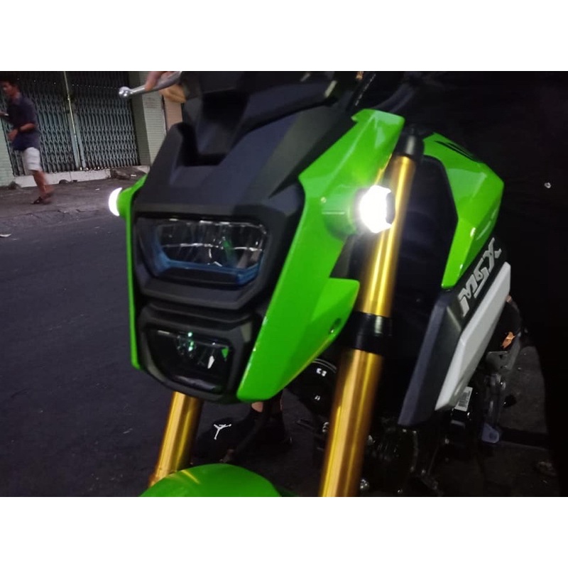 Đèn xi nhan motor gaged gắn đèn led honda msx 125