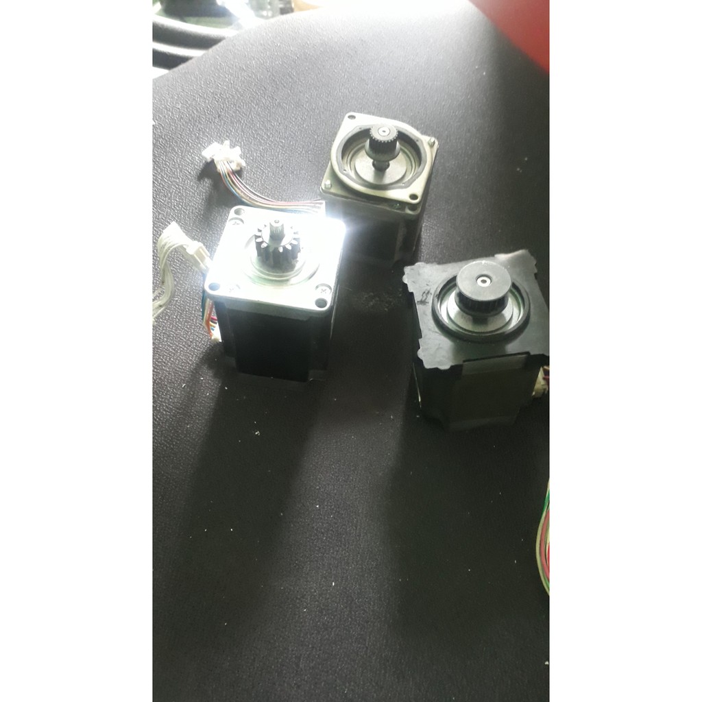 Động cơ bước nema 23 cũ dài 75mm