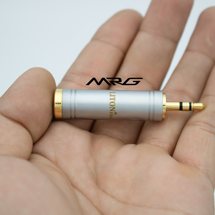 (CAO CẤP) Đầu Chuyển Đổi Jack 6.5mm Sang 3.5mm LITON / đầu chuyển 6ly 3.5ly / chuyển đổi 3.5 6 ly / jack chuyển đổi âm thanh 3.5 6.5 / đầu chuyển rack 3.5 ly / đầu chuyển rack 6ly - MrG