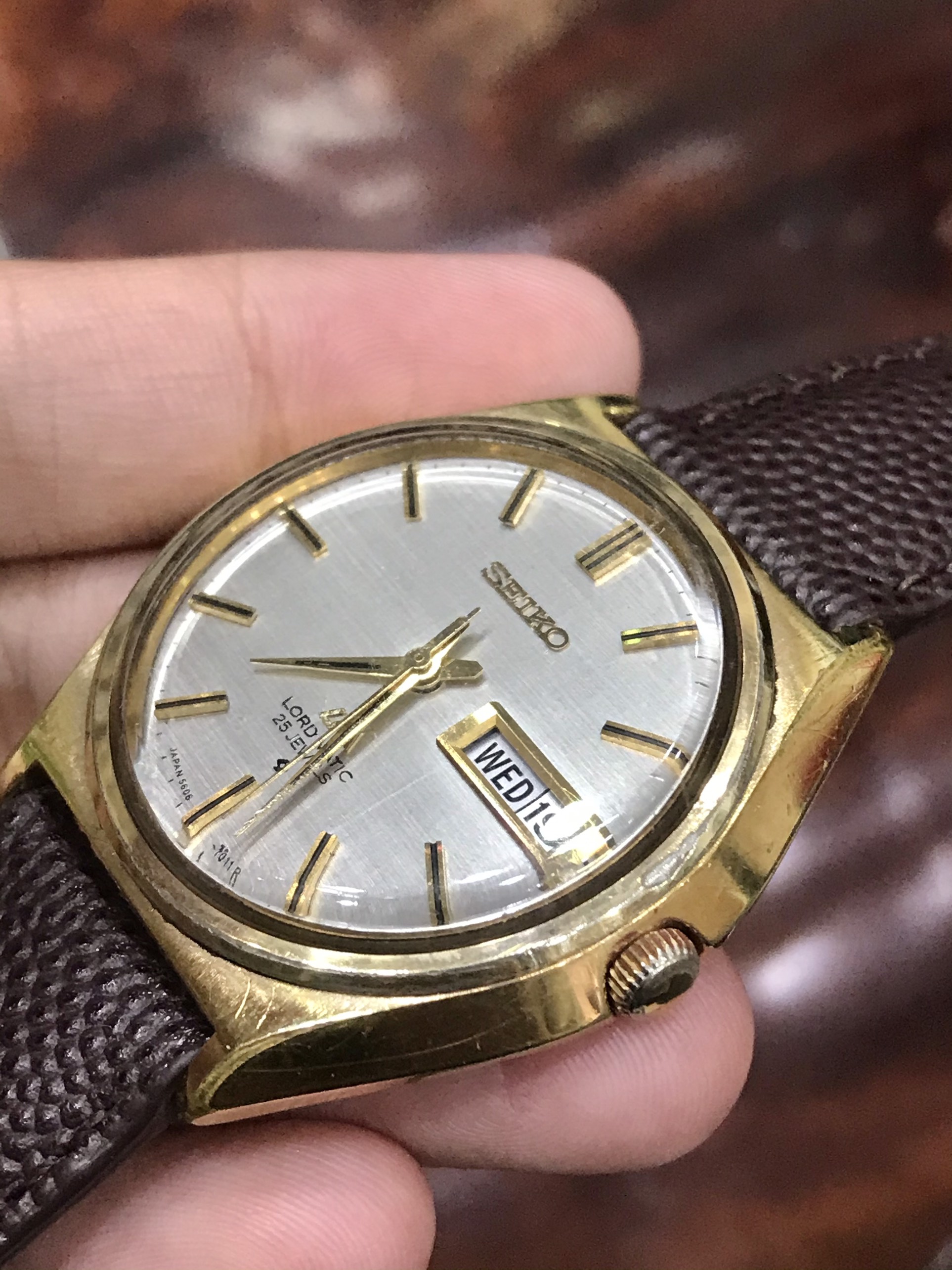 HCM]Đồng hồ nam Seiko Automatic LM 25 jewels - của Nhật 