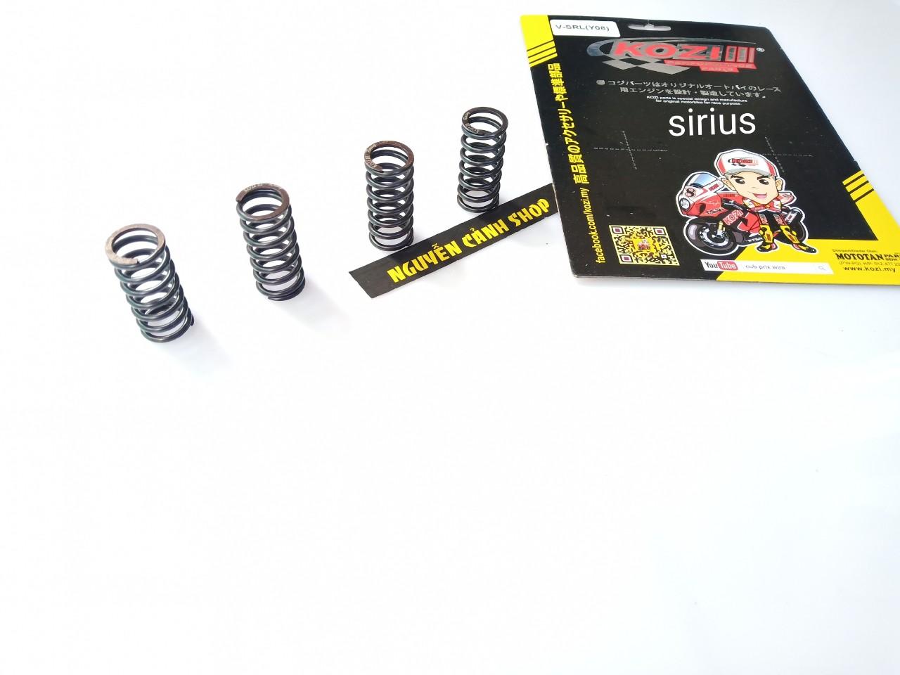 Lò xo nồi xe sirius wave kozi độ