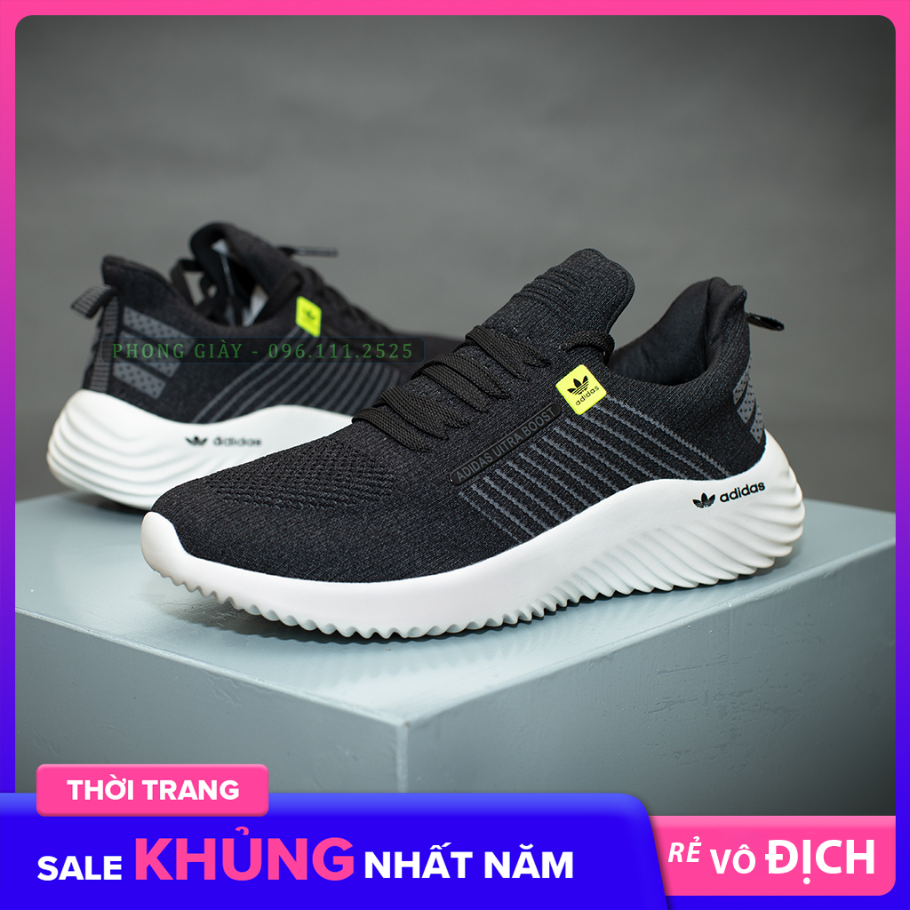 Giày sneaker nữ giày thể thao nữ a30 màu đen trắng
