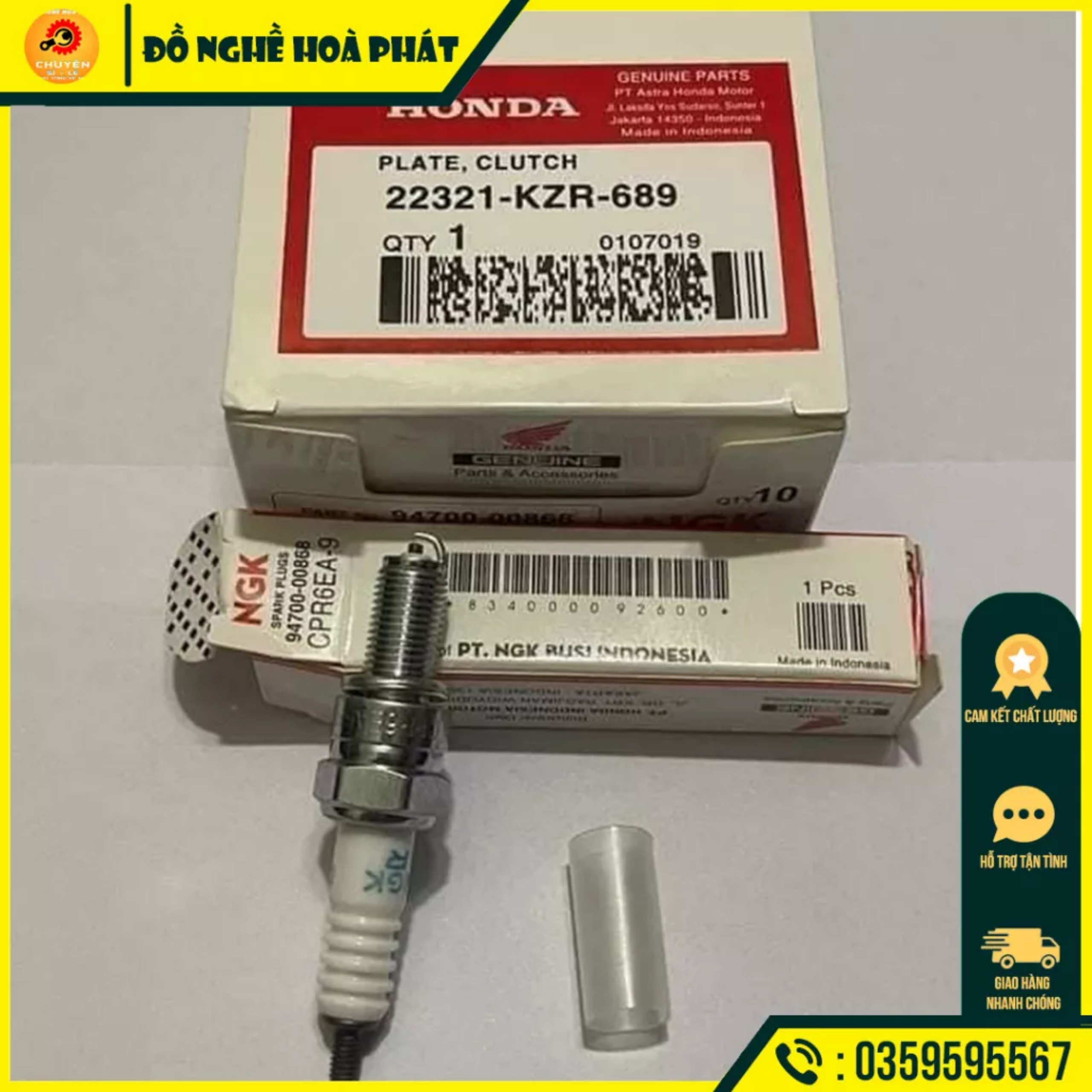 Bugi xe máy ngk indo - bugi chính hãng được nhập khẩu từ indonesia, lắp đặt được cho nhiều loại xe