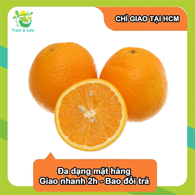 [Chỉ giao HCM] Cam vàng nhập khẩu - 1kg