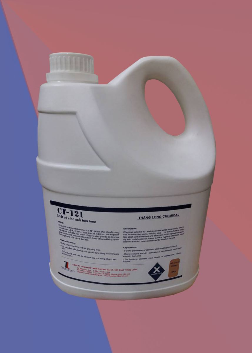Gel tẩy sạch mối hàn inox CT-121 can 4 lit