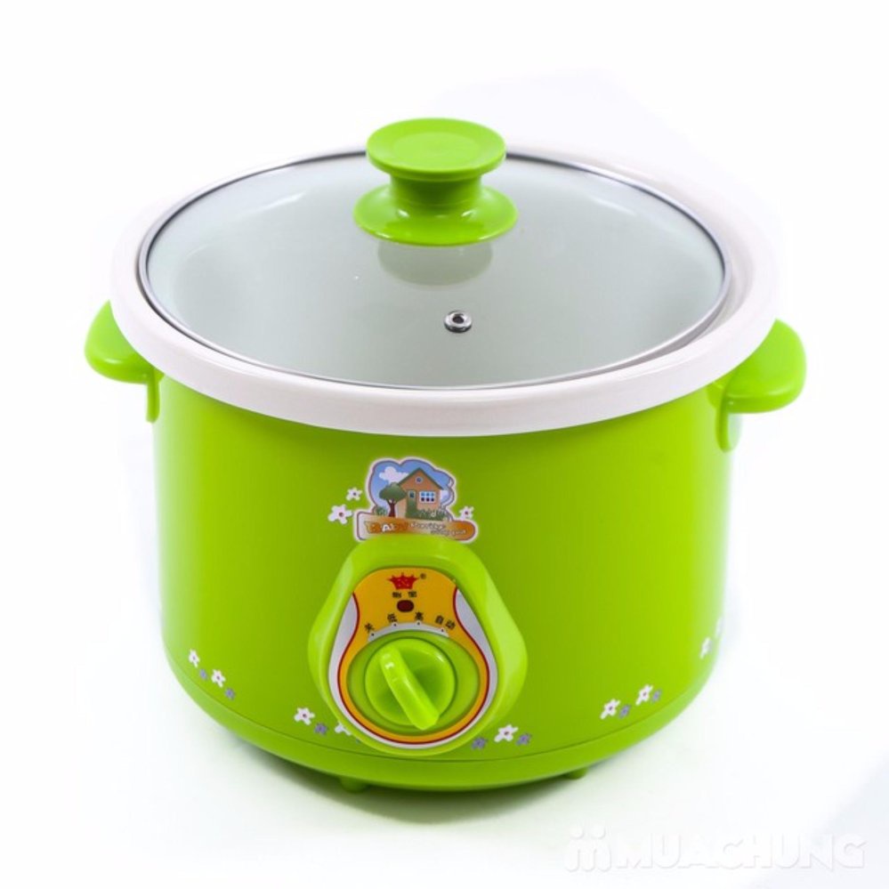 Nồi kho cá hầm cháo chậm đa năng, nồi nấu chậm Yibao 1,5 lít Nồi Hầm Cháo,thực đơn ăn dặm kiểu nhật, Nồi Lẩu Điện Mini.  Nồi Nấu Chậm Đa Năng - Nấu Cháo Cho Bé, Kho Cá, Hầm Xương.