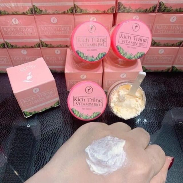 Combo 5 hộp kích trắng vitamin b10 trắng mịn da
