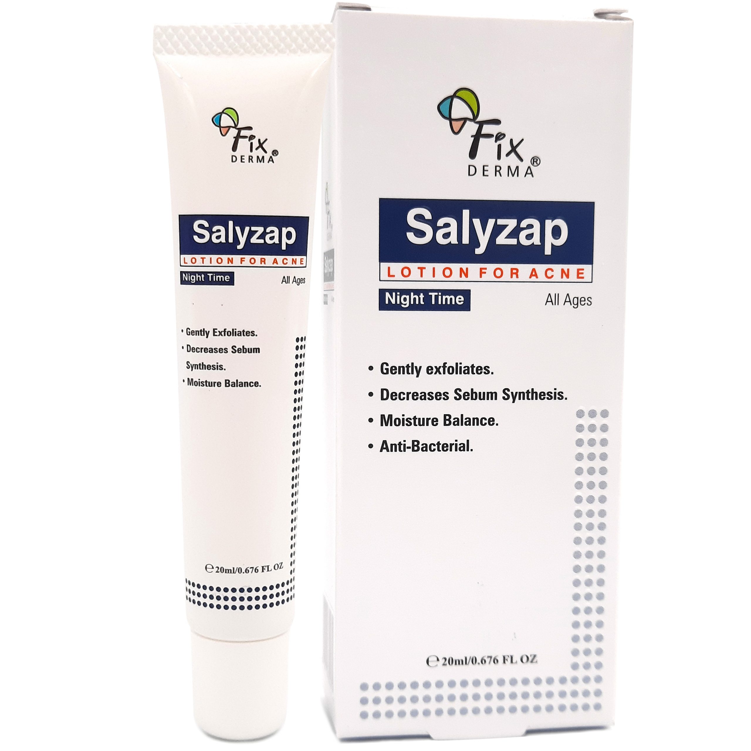 Fixderma Salyzap Lotion For Acne 20Ml - Lotion Đánh bay Mụn, Dưỡng Da