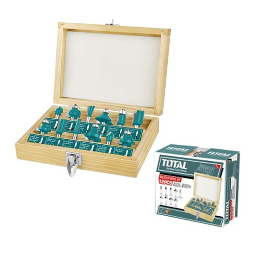 [HCM]BỘ 12 MŨI PHAY GỖ (6MM) TACSR0121