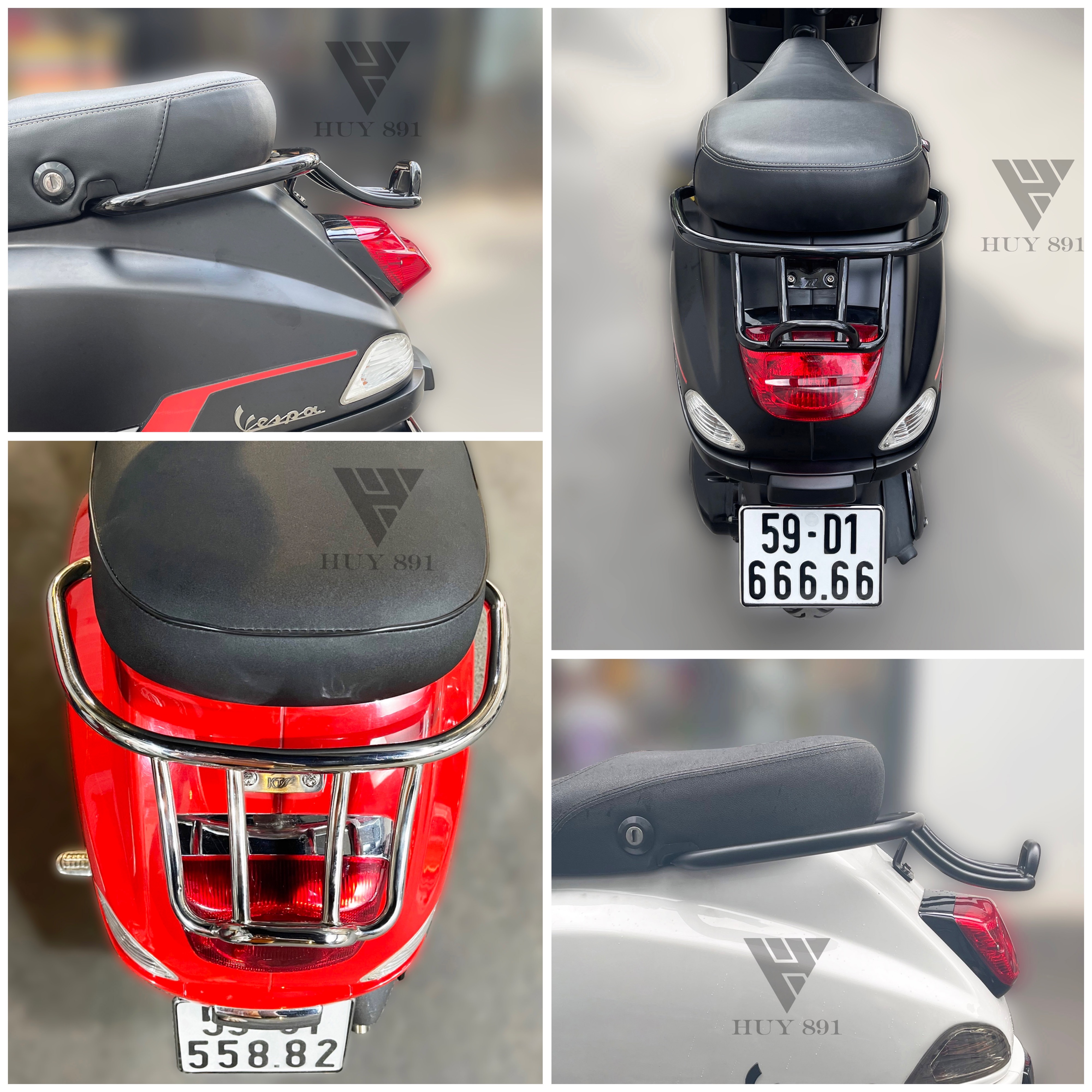 Baga Z cong cho xe Vespa LX/S