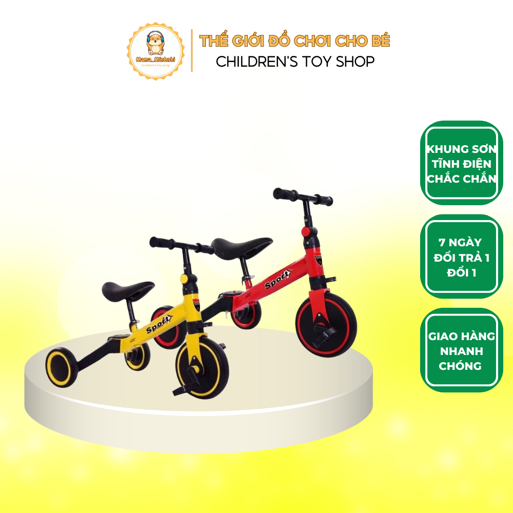 Xe chòi chân - 3 bánh - thăng bằng Sport
