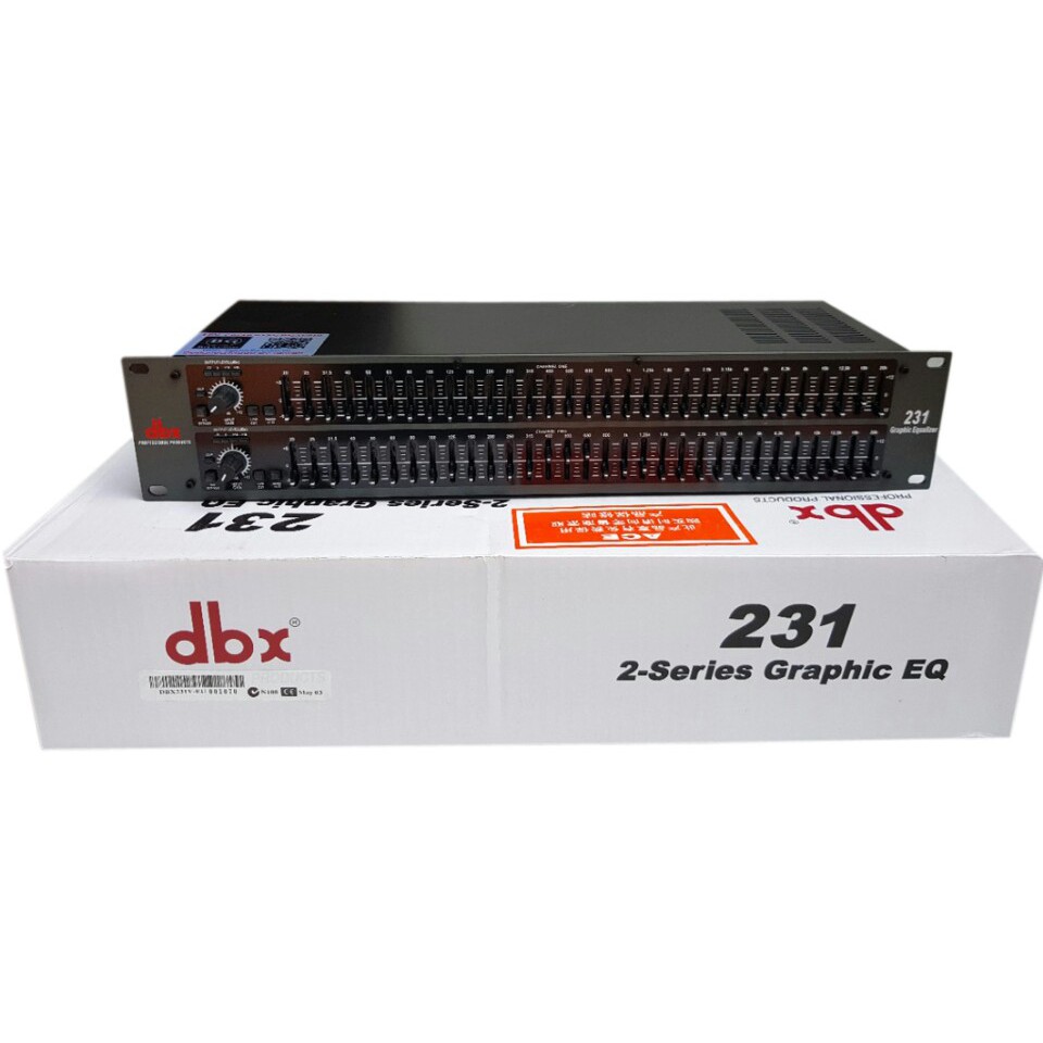 [HCM](Thanh Lý Bộ Hòa Âm & Thiết Bị Chuyển Đổi Âm Thanh) EQ Equalizer DBX 231 Lọc Tiếng Cao Cấp Mua Lọc Trì DBX 231 Trang Bị 31 band cho 31 Tần Số 2 Kênh Chỉnh Song Song Âm Thanh Mạnh Mẽ bass Và trep Đầy Tiếng BH UY TÍN 12 THÁNG