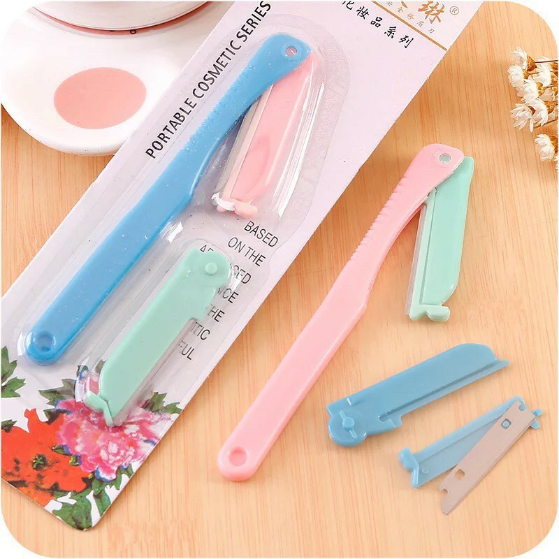 Bộ dao cạo tỉa lông mày dành cho bạn gái