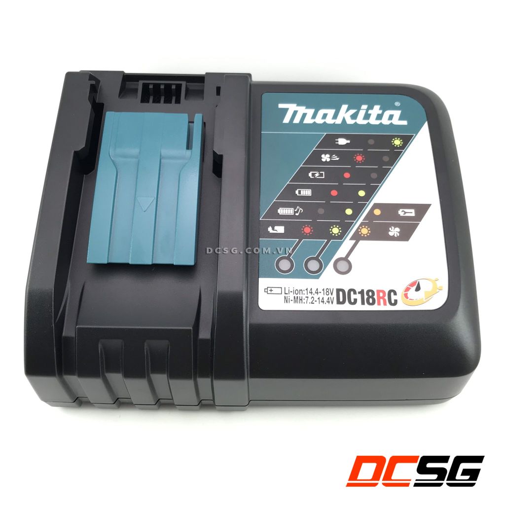 Sạc nhanh 14.4-18v makita dc18rc 195584-2 | dcsg