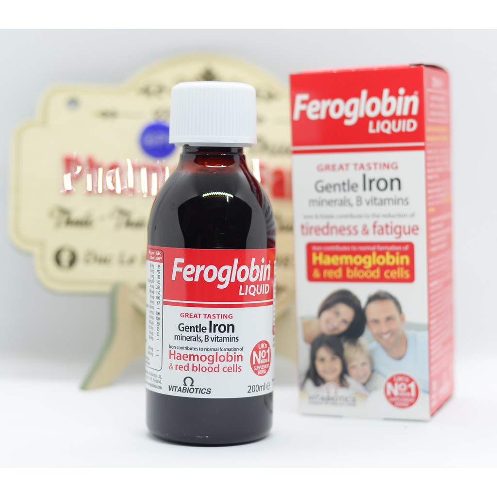 Siro bổ sung sắt feroglobin b12 - 200ml