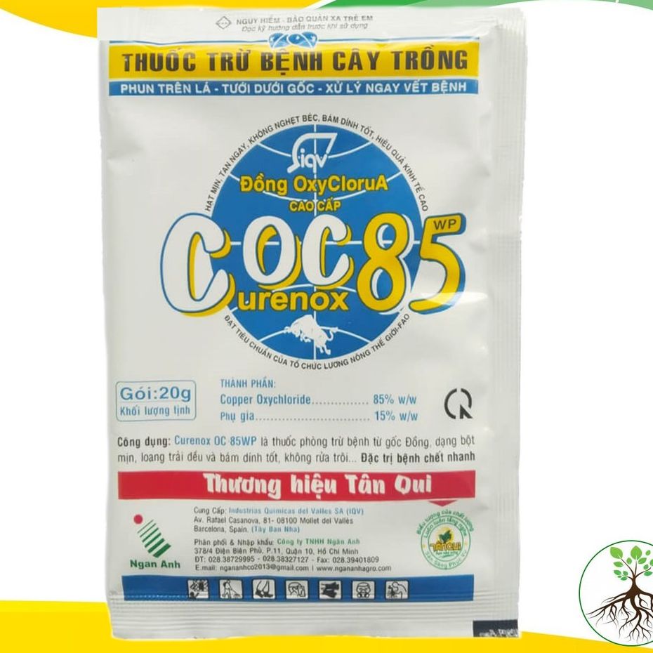 Thuốc Trừ Bệnh Coc85 WP (Gói 20g), thuốc trừ bệnh góc đồng coc 85