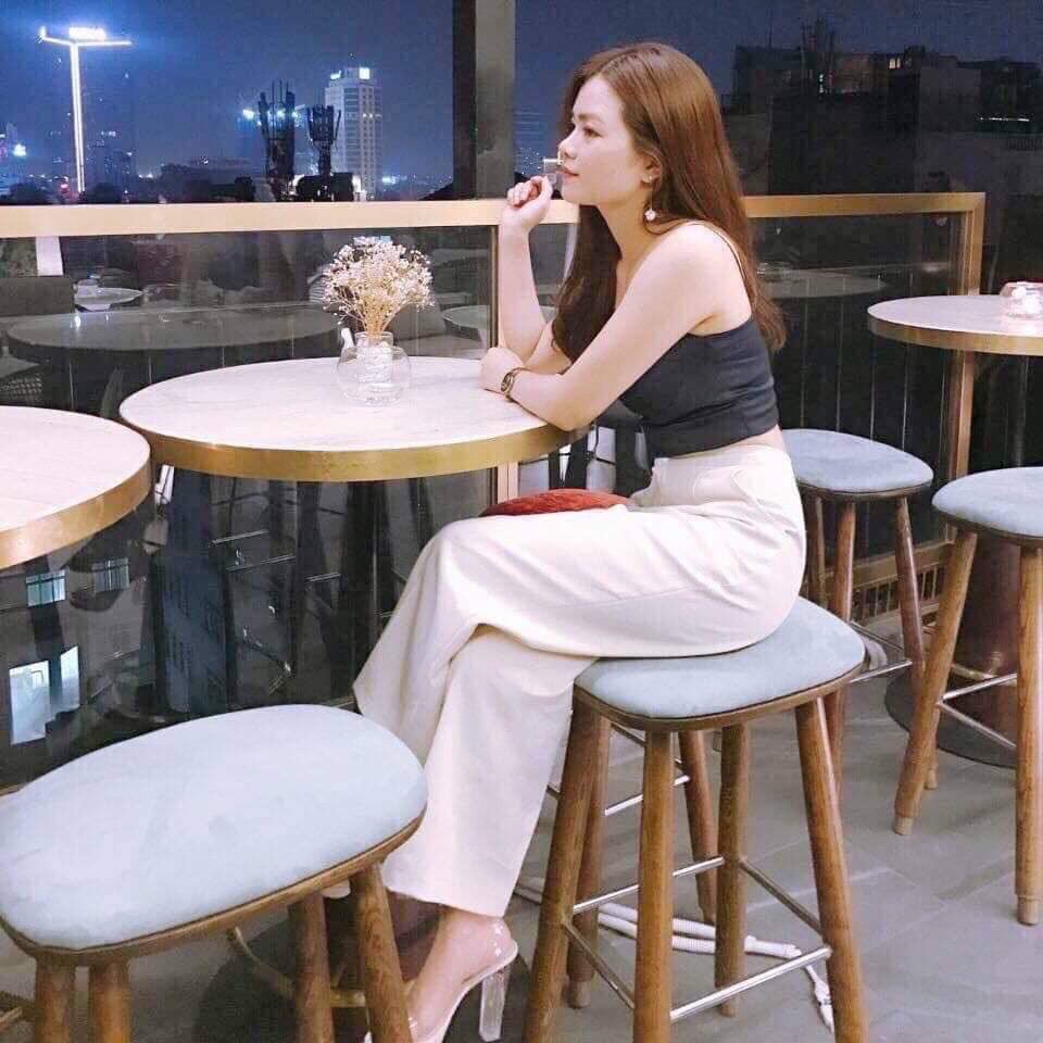 Quần Culottes Ống Rộng Chất Tuyết Mưa, Dáng Công Sở
