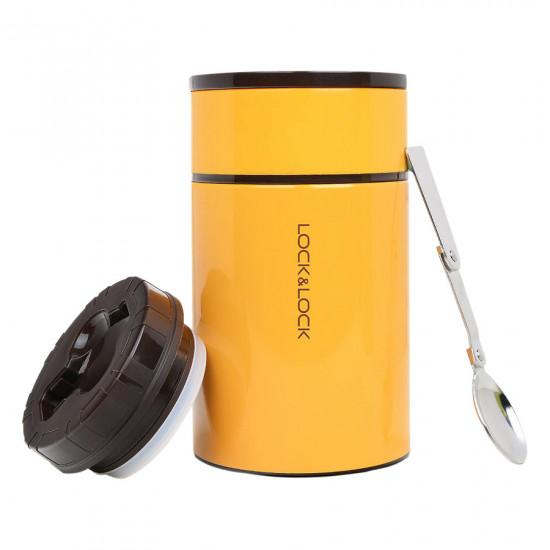 Bình giữ nhiệt inox 304 đựng thức ăn food jar lock&lock lhc8022 750ml