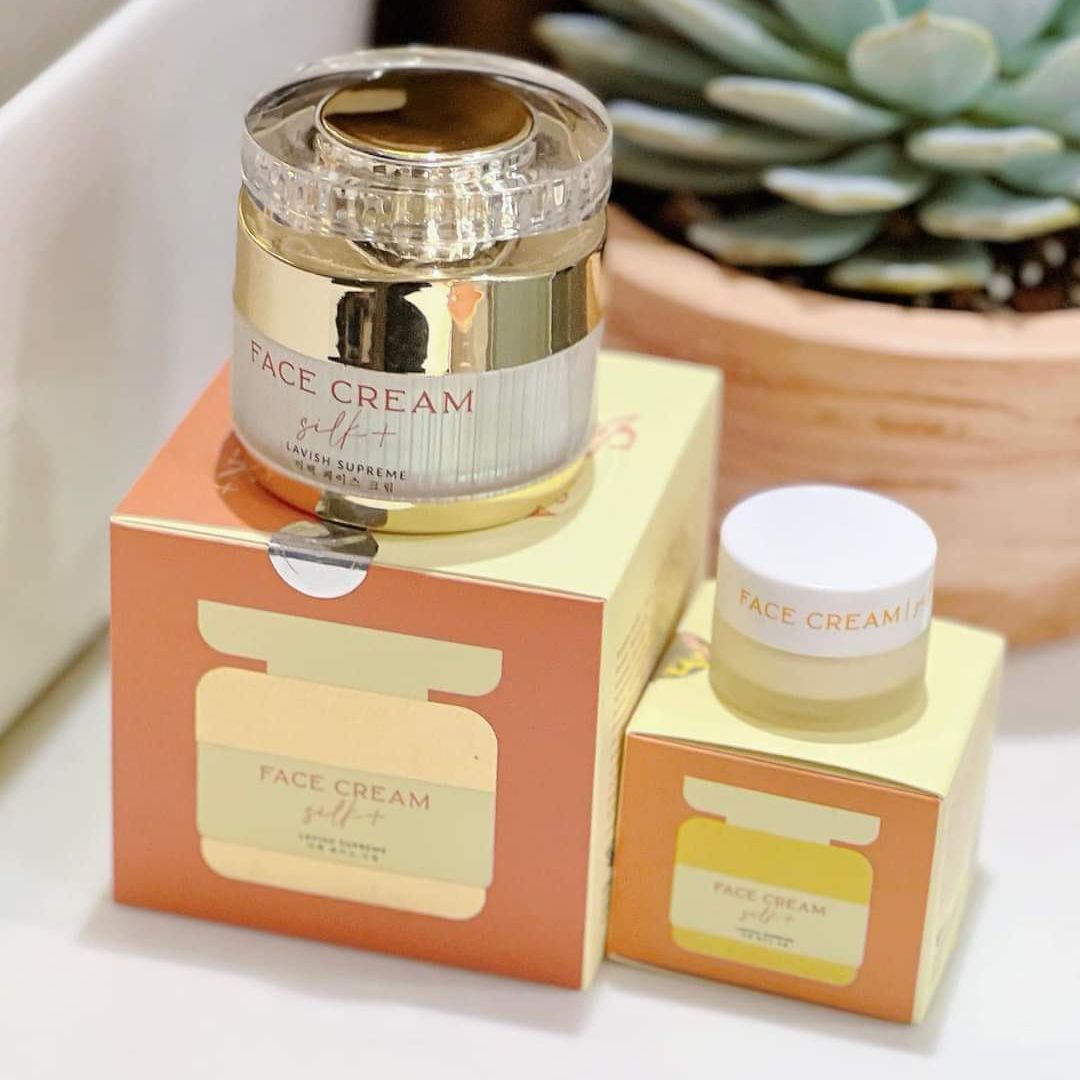Kem face lụa sica white, kem face silk dưỡng trắng da đa chức năng