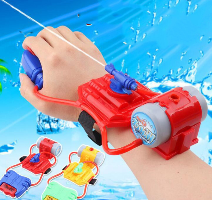 Đồ chơi phun nước đồ chơi kiểu người nhện - đồ chơi đeo cổ tay mini