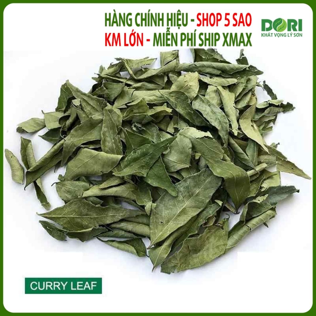 Lá cà ri sấy khô - Dori Thơm 70g - Gia vị khô - Curry leaf VietNamese spices