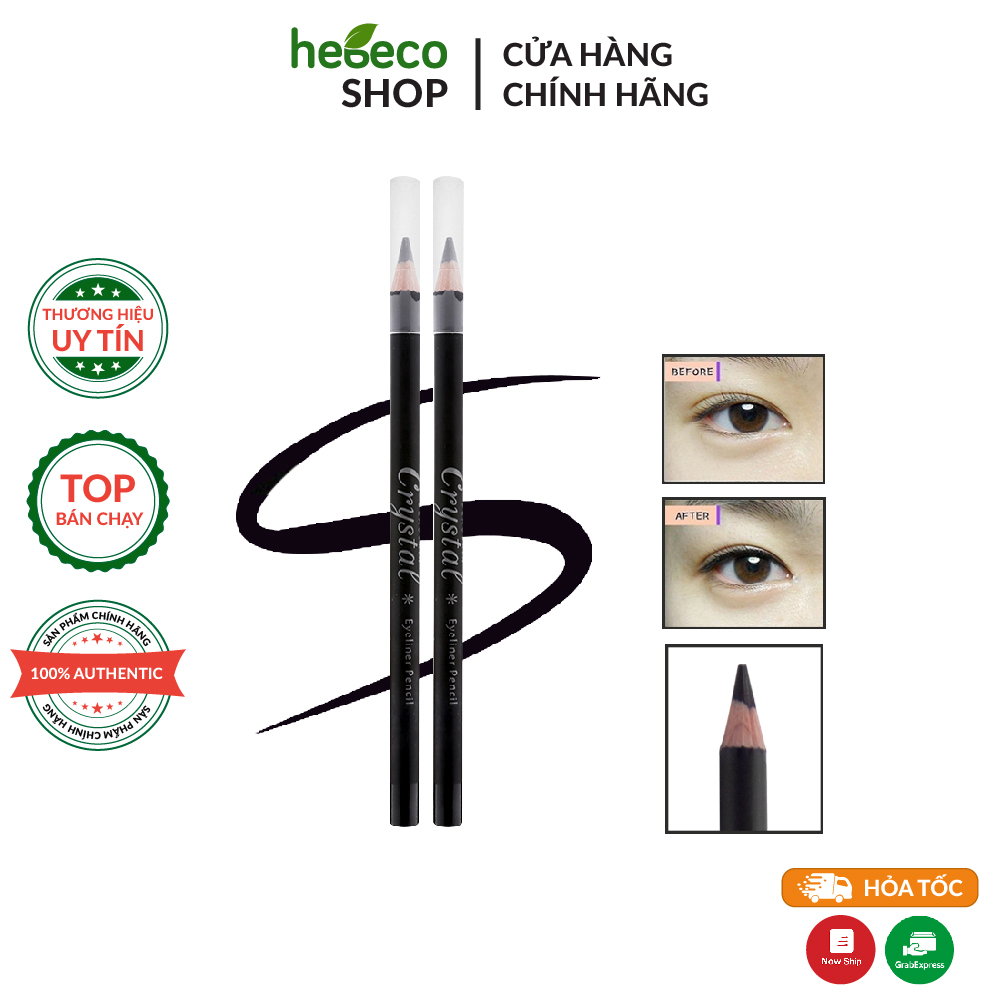 Chì kẻ mí mắt không lem không trôi beauskin crystal eyeliner pencil 3.0g - hàn quốc, cam kết hàng đúng mô tả, chất lượng đảm bảo an toàn đến sức khỏe người sử dụng