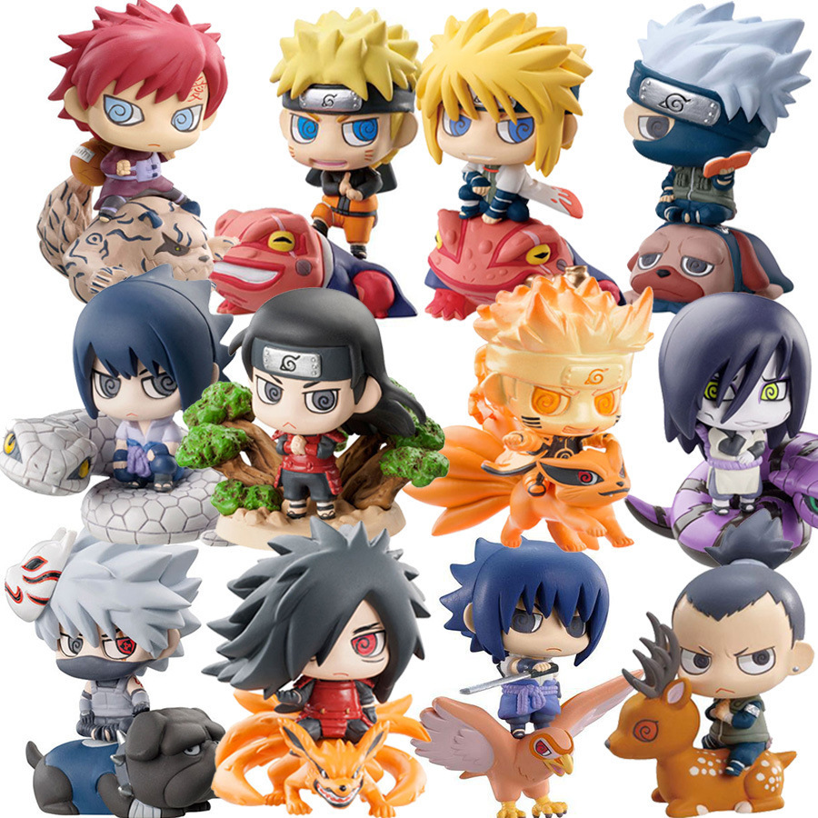 Set Mô Hình Naruto Sasuke Kakashi Chibi Nhiều Mẫu Siêu Đẹp